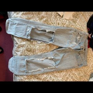 LF ripped jeans